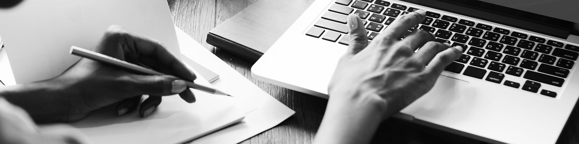 Woman Using a Computer